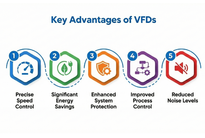VFDs offer several key advantages