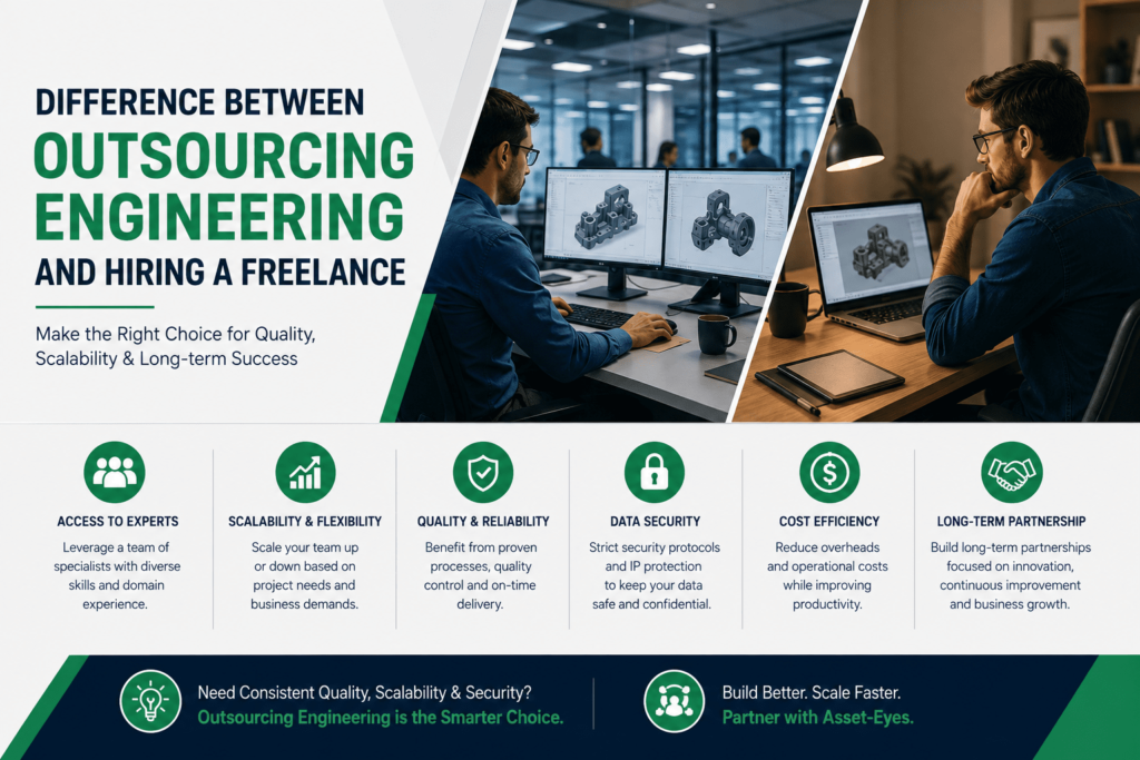 What’s the Difference Between Outsourcing Engineering and Hiring a Freelancer?