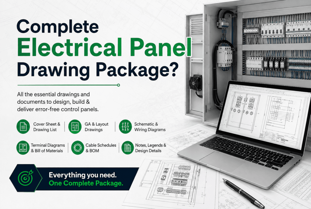 How Long Does It Take to Produce a Complete Electrical Panel Drawing Package?
